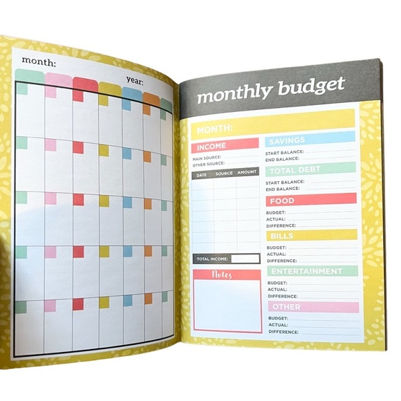 Budget Planner Pen Gear New Organization Write New - Picture 5 of 7